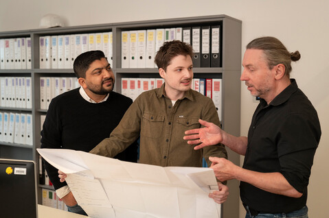 Teamfoto Ingenieurbüro Zink